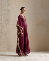 AUBERGINE ZORA KAFTAN SET