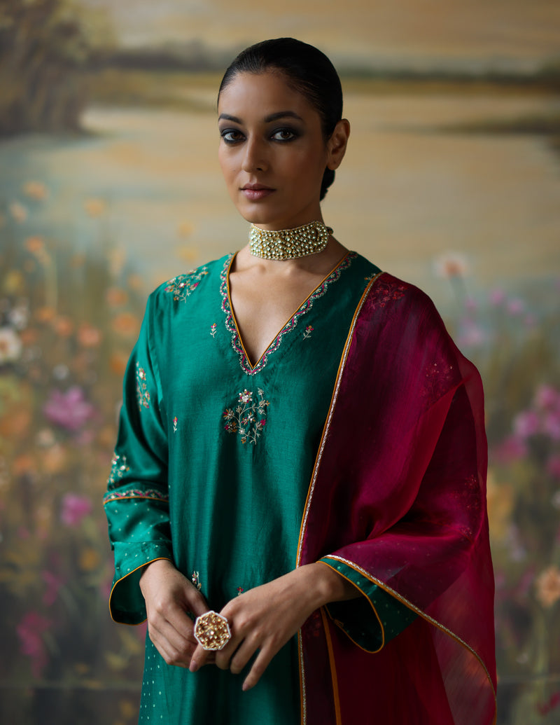 EMERALD ARIFA KURTA SET