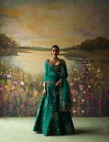 EMERALD NAZMA LEHENGA SET