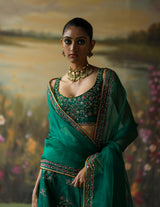 EMERALD NAZMA LEHENGA SET