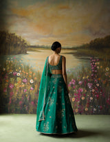 EMERALD NAZMA LEHENGA SET