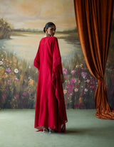 SCARLET HIYA KAFTAN SET