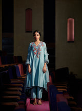 AQUA MANSEE KURTA SET