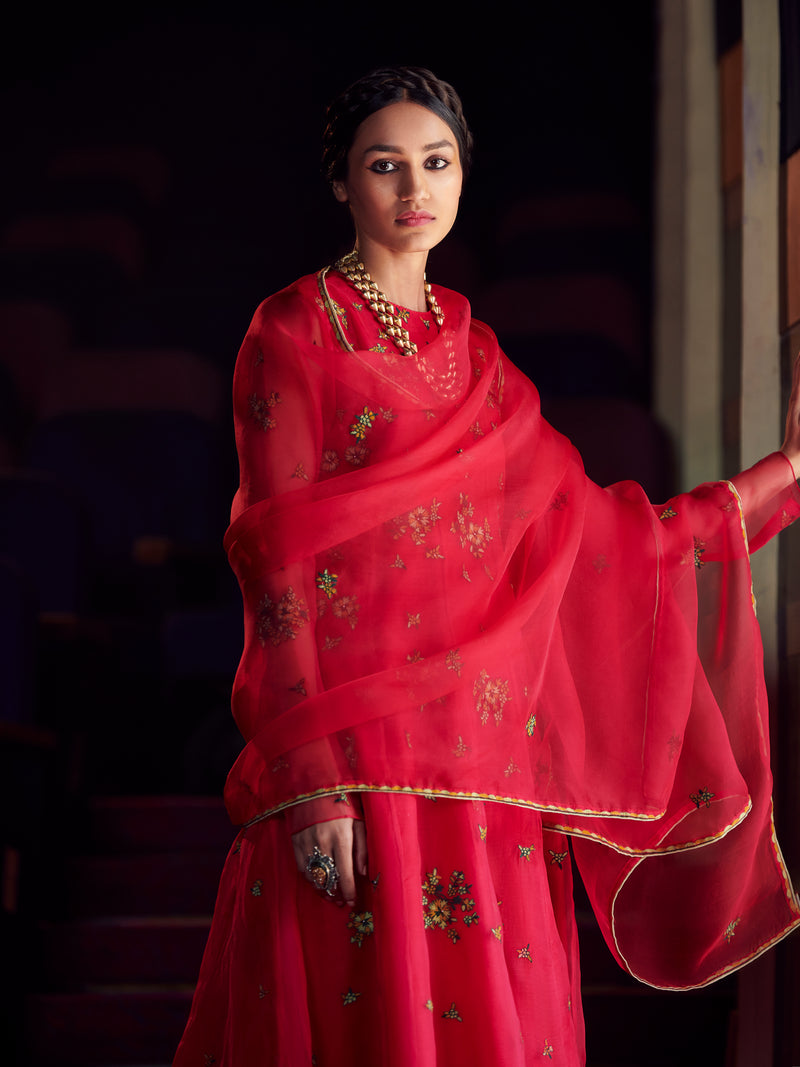 SCARLET NASRIN ANARKALI SET