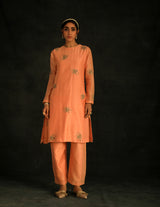 Apricot Kyra Kurta Set