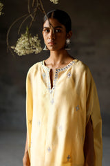 Yellow Anisa Kaftan Set