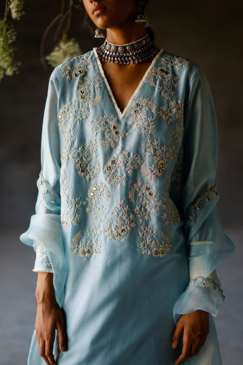 Asmani Aneesha Kurta Set