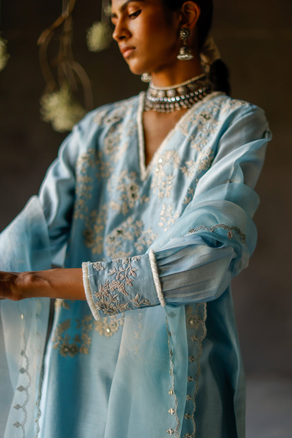 Asmani Aneesha Kurta Set