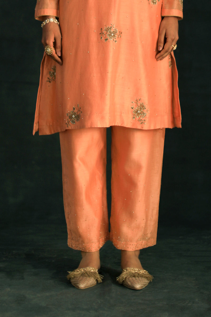 Apricot Kyra Kurta Set